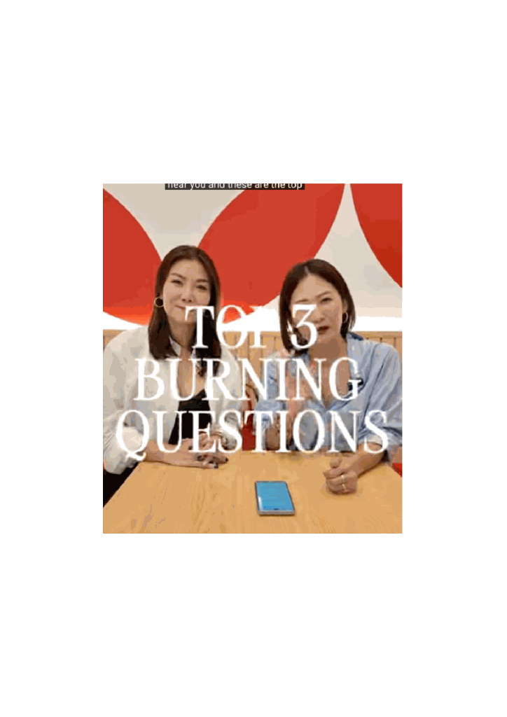 Top 3 Burning Questions